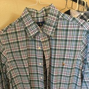 Ralph Lauren men's plaid button up size medium
